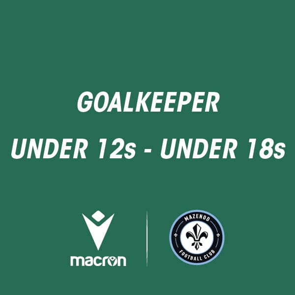 MAZENOD FC GK Under 12s - Under 18s