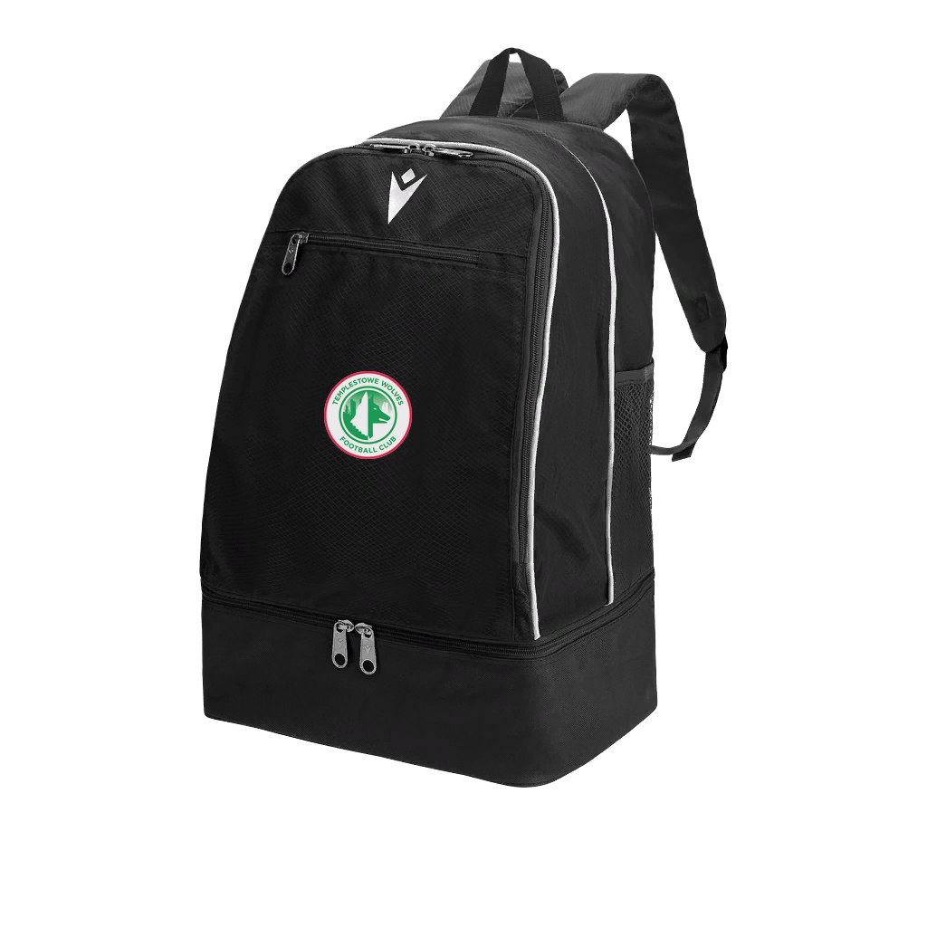 TEMPLESTOWE WOLVES MAXI-ACADEMY EVO BACKPACK BLACK