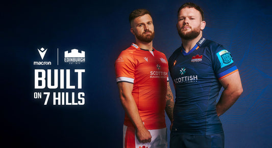 Macron’s new kits for Edinburgh Rugby focus on tradition, history and identity