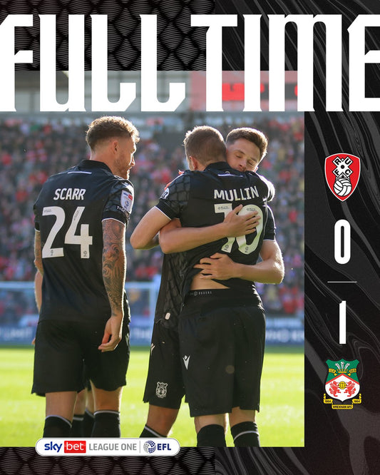 FOOTBALL - Wrexham 16second goal enough to defeat Rotherham