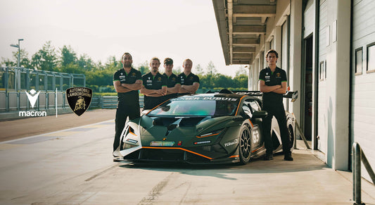 Partnership between Macron and Lamborghini automobiles kicks off