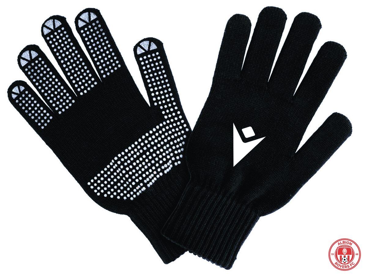 ALBION ROVERS FC RIVET TRAINING GLOVES