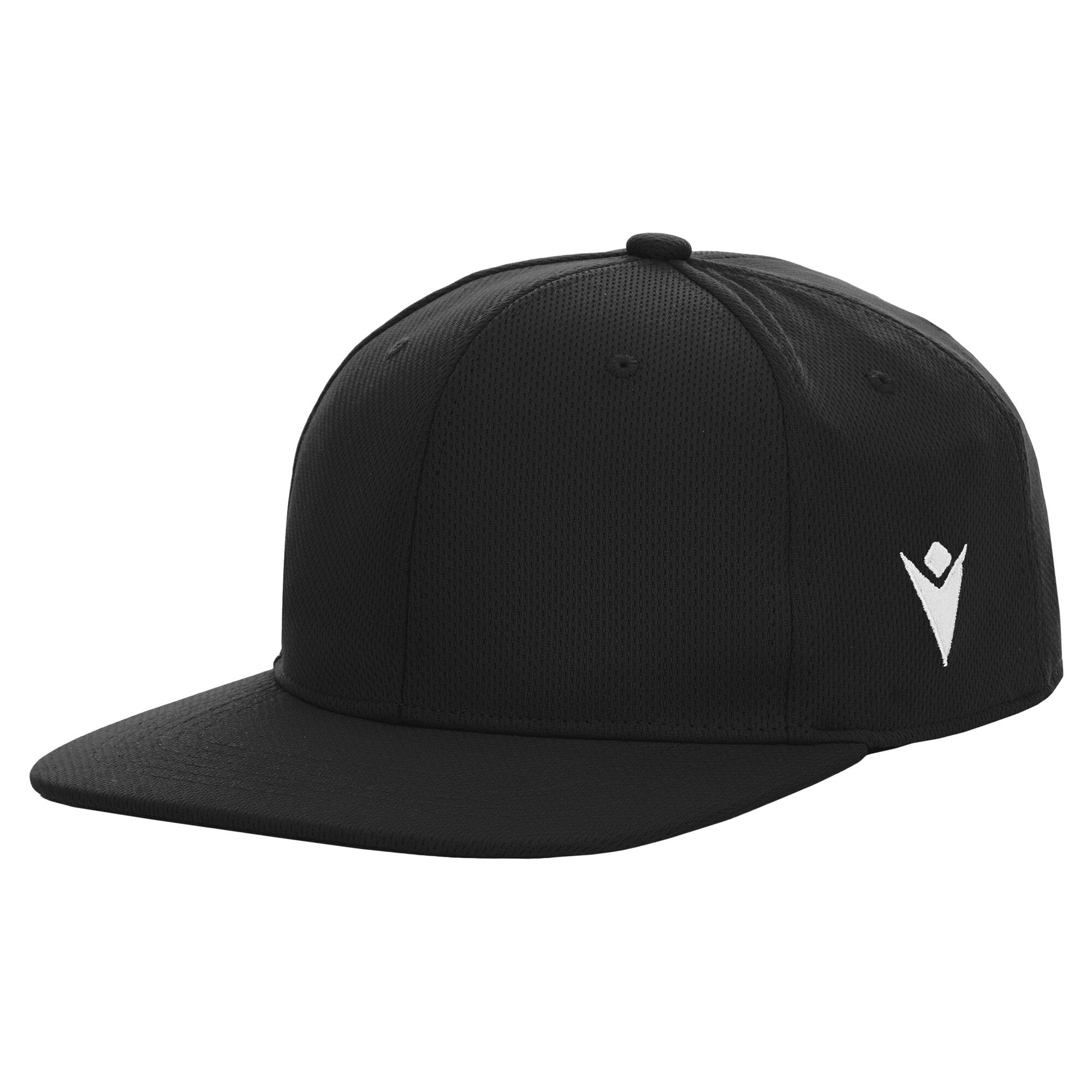 LUTZ FLAT PEAK CAP BLACK