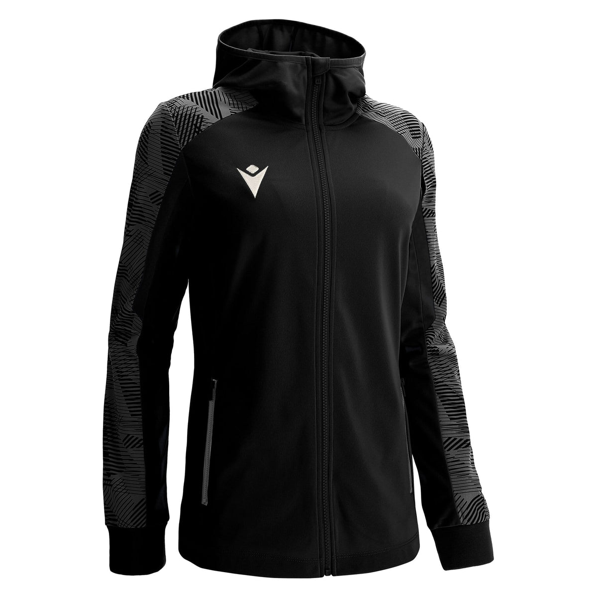 APHRODITE WOMEN TRACK HOOD - BLACK