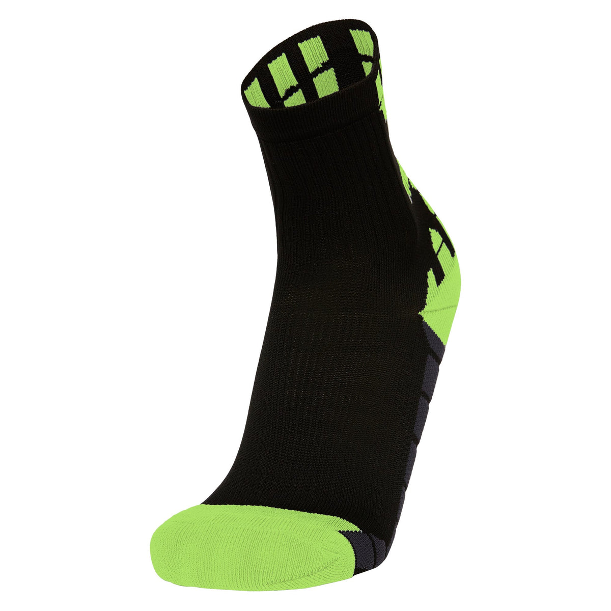 INTERVAL SOCKS - BLK/NGRN