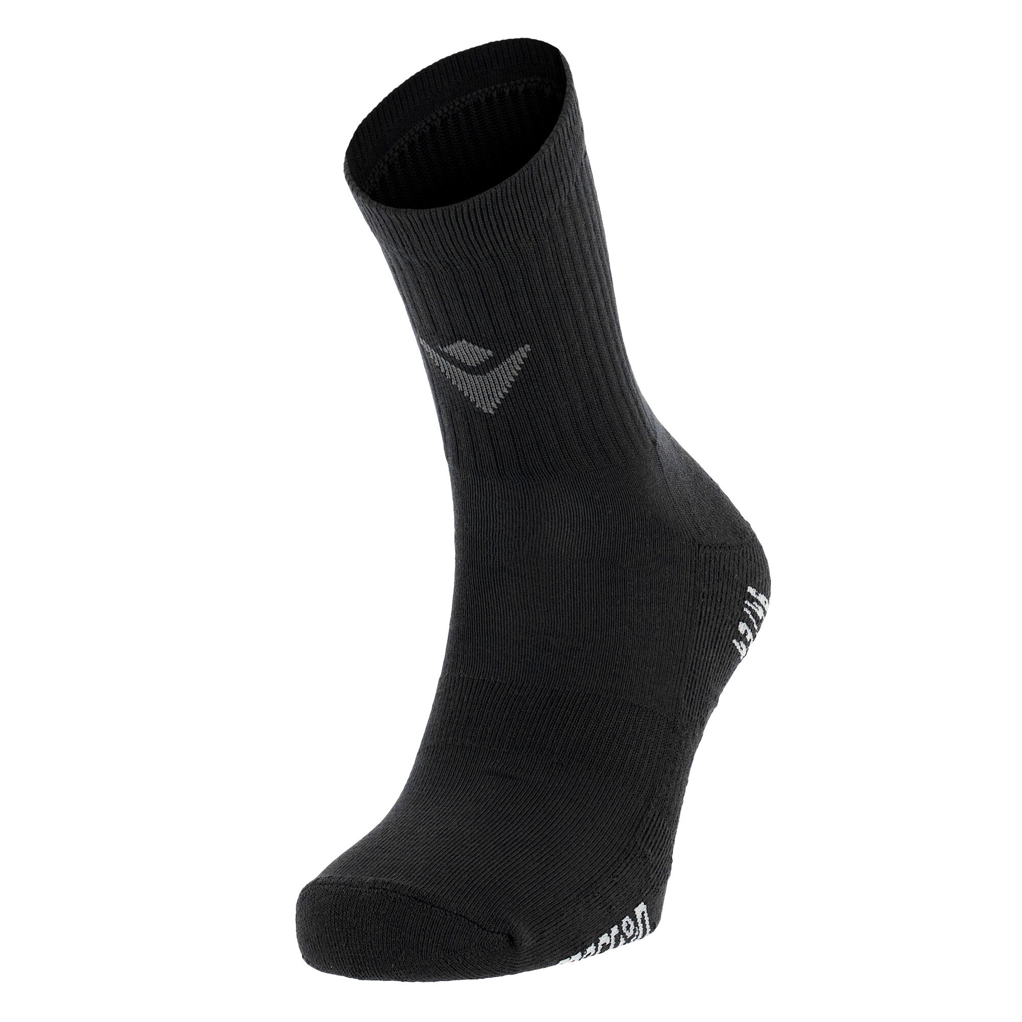FIXED CREW SOCKS BLACK