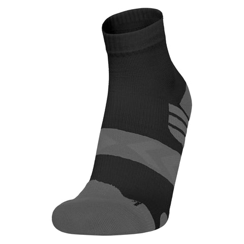 EXERT ANKLE SOCKS - BLK/GRY