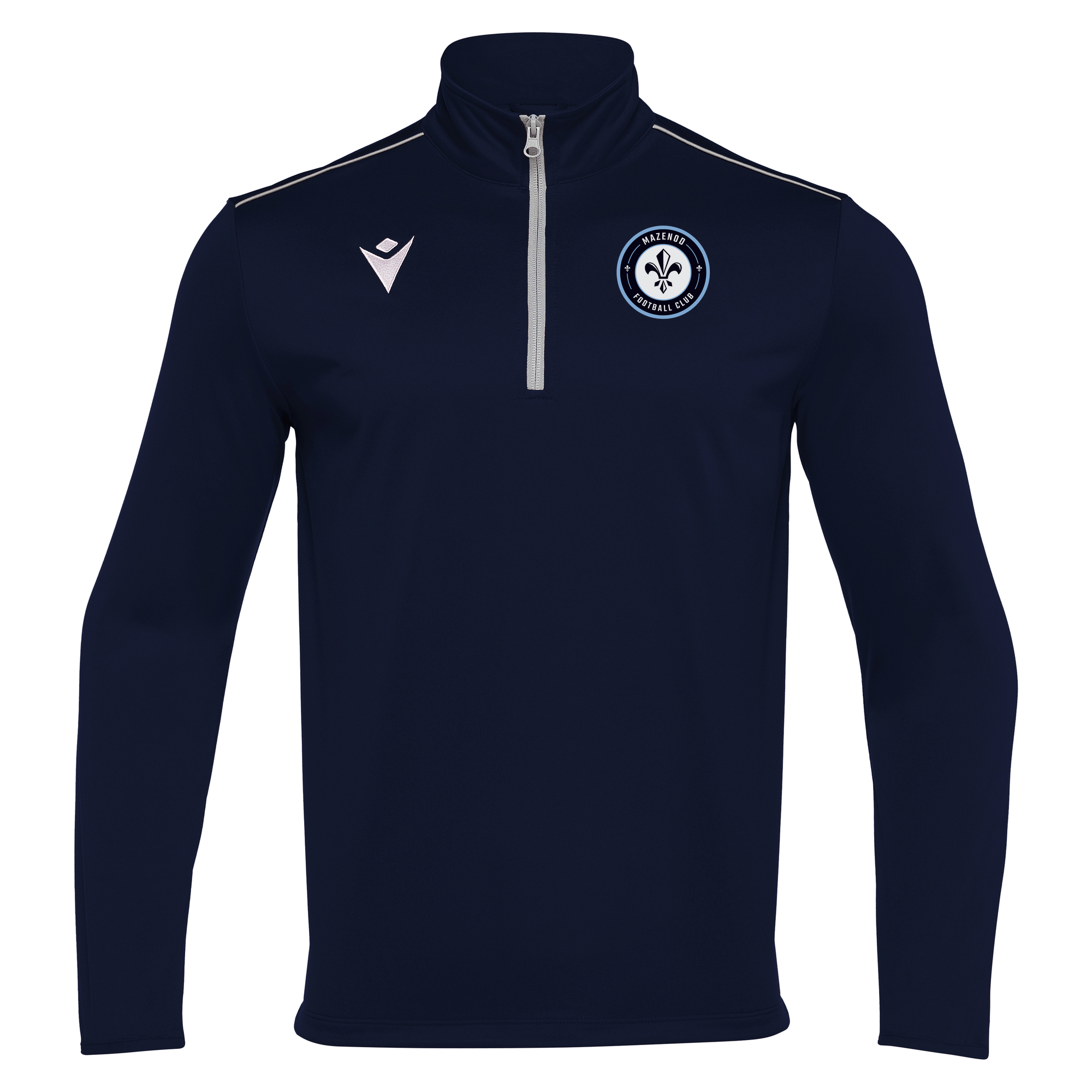 MAZENOD HAVEL 1/4 ZIP JUMPER NAVY