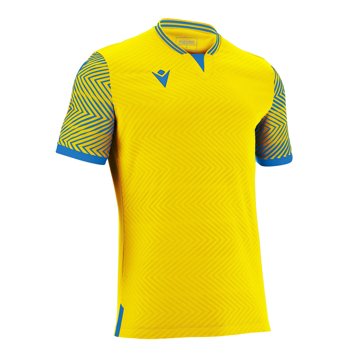 TUREIS SHIRT - YELLOW/ROYAL