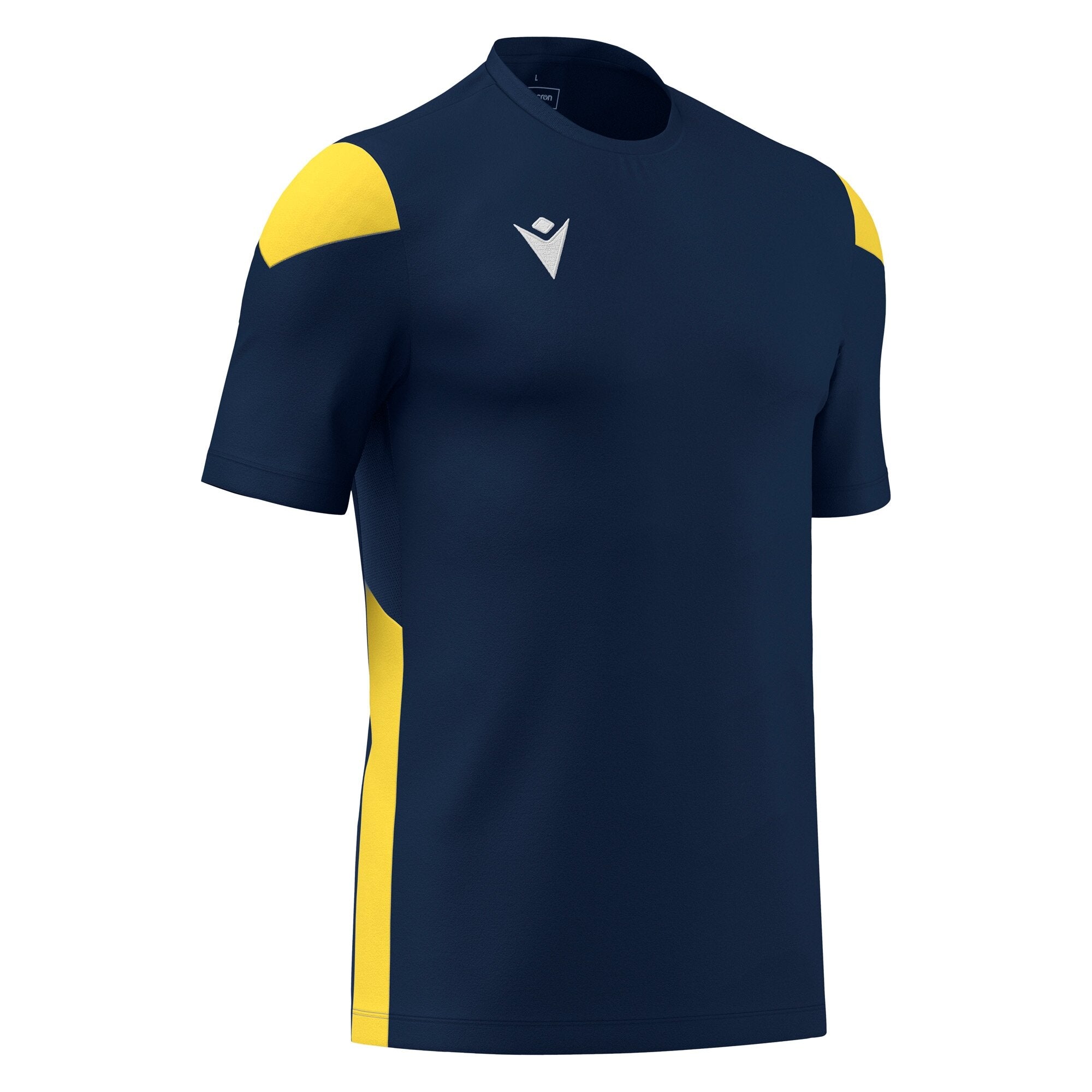 POLIS SHIRT NAVY/YELLOW