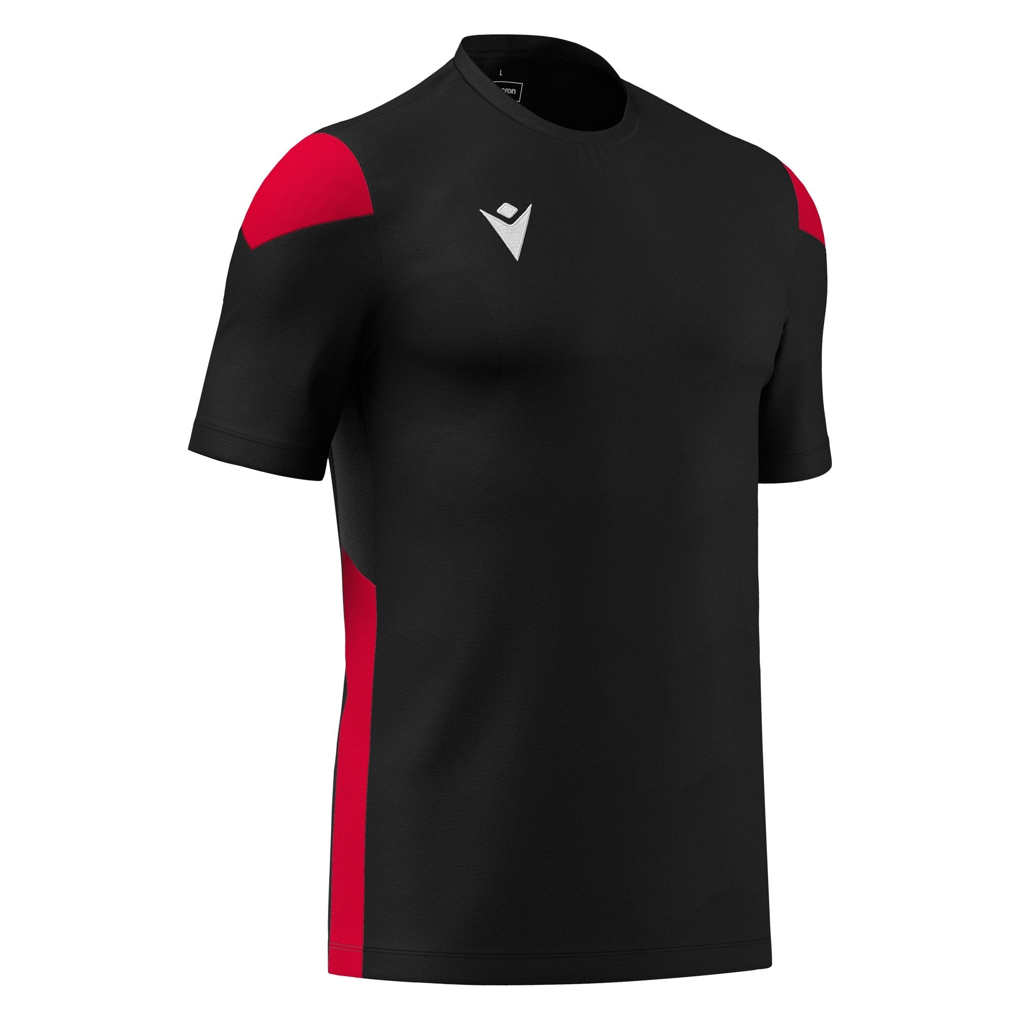 POLIS SHIRT BLACK/RED