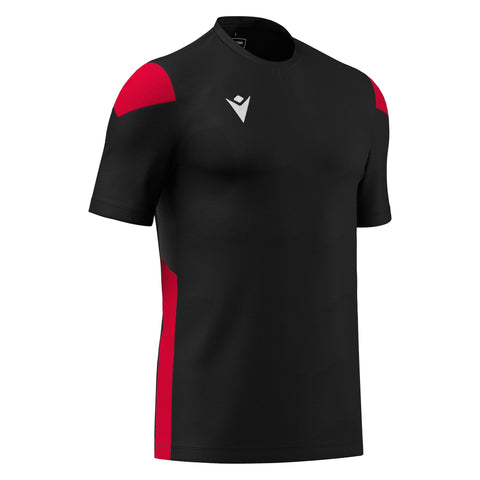 POLIS SHIRT BLACK/RED