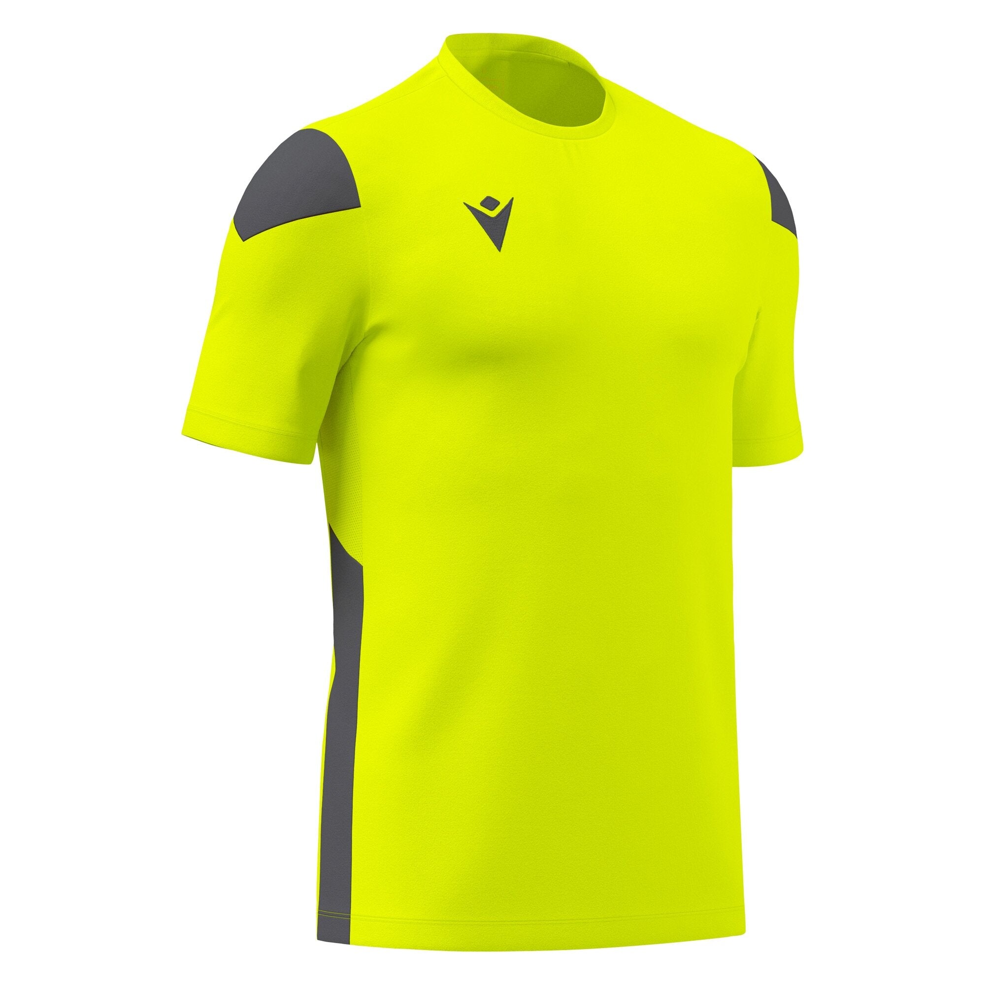 POLIS SHIRT NEON YELLOW/ANTHRACITE