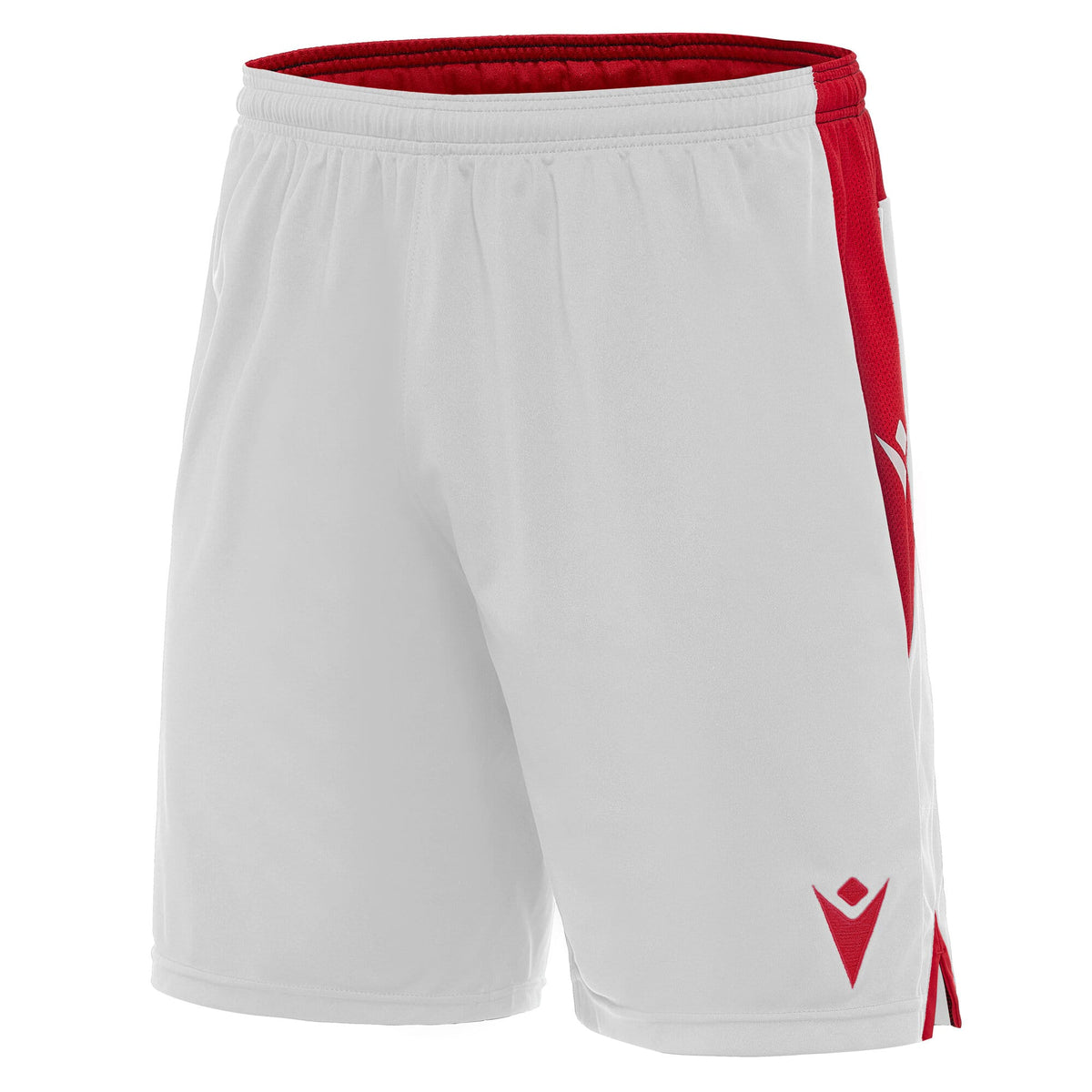 TEMPEL SHORTS - WHT/RED