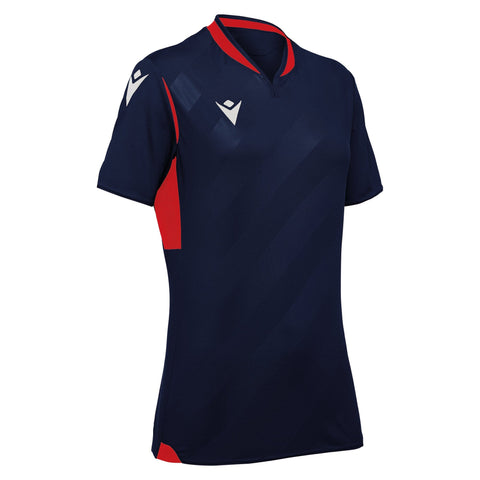 ALYA WOMEN SHIRT - NAV/RED