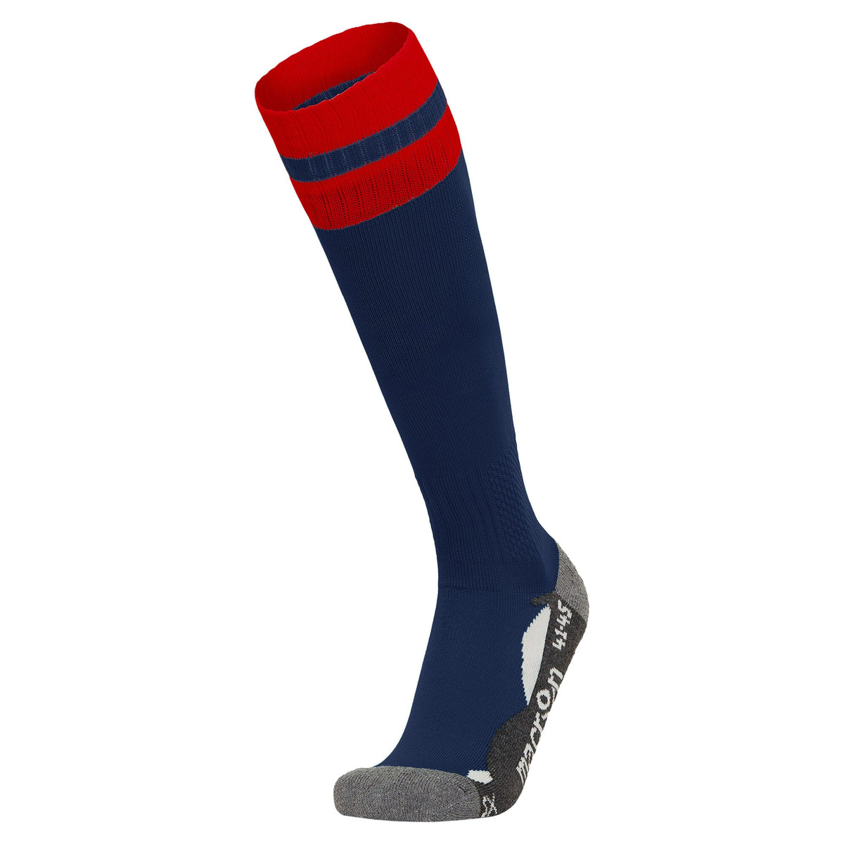 AZLON SOCK NAV/RED