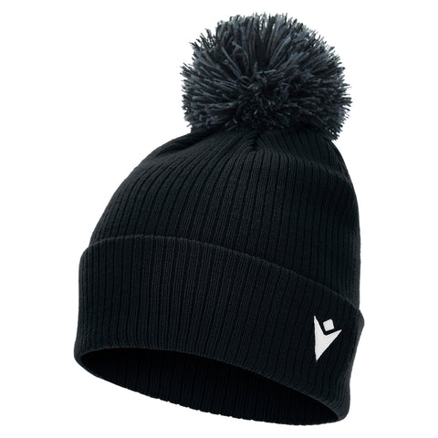 SNOW POM POM BEANIE BLACK