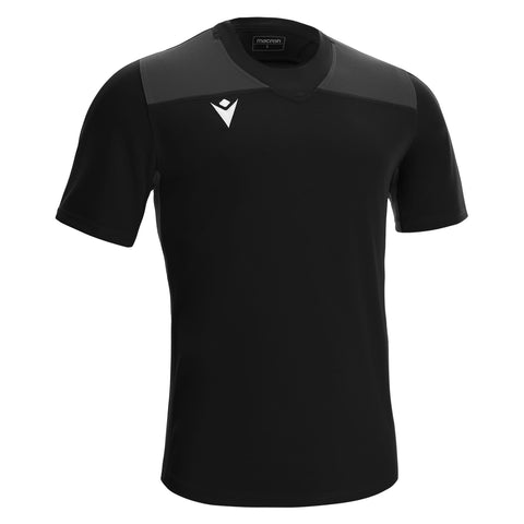 PERIDOT RUGBY SHIRT - BLACK/DARK GREY