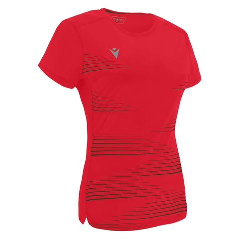 IRMA WOMEN RUNNING SHIRT - RED
