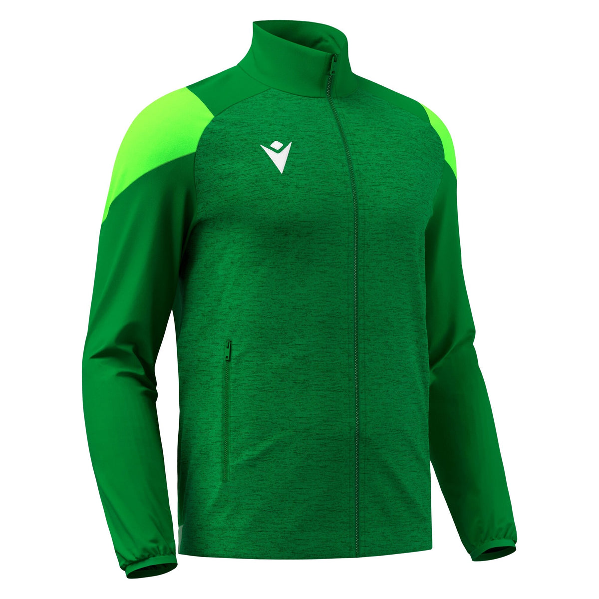 VANIR TRACK JACKET GREEN/NEON GREEN
