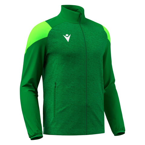 VANIR TRACK JACKET GREEN/NEON GREEN