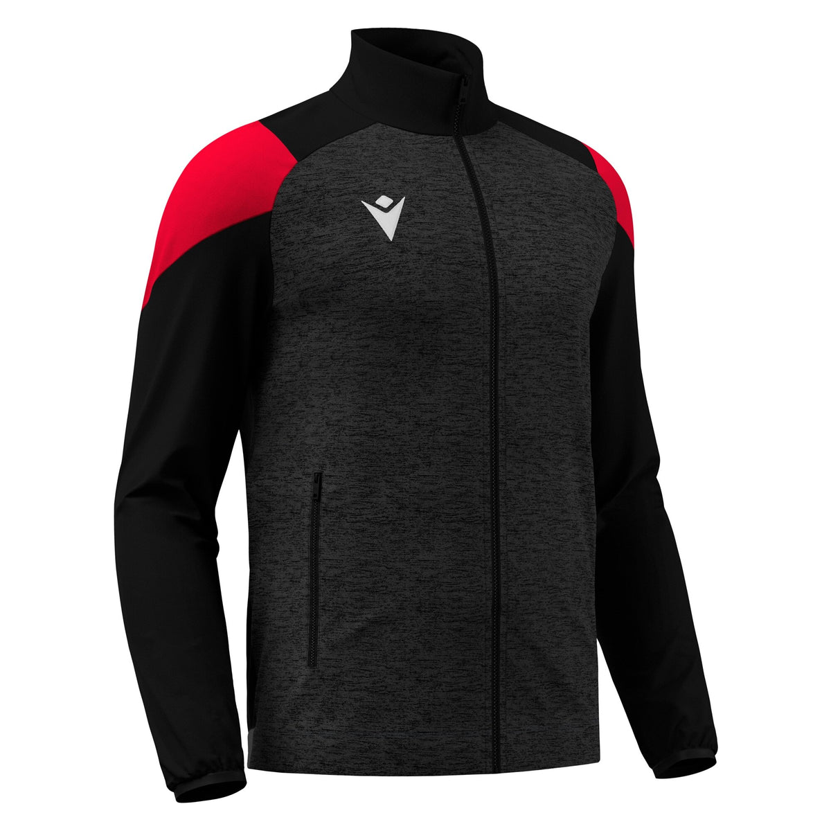 VANIR TRACK JACKET BLACK/RED