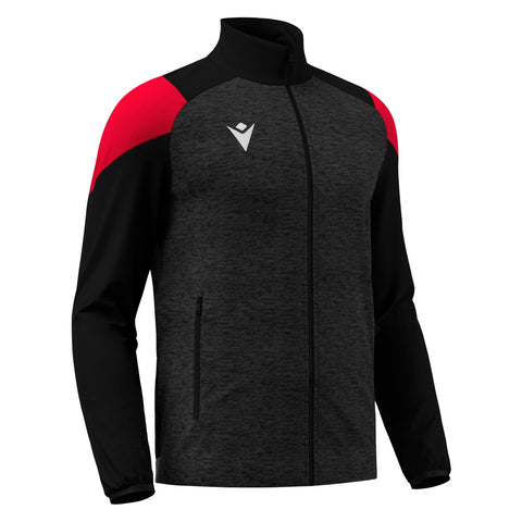 VANIR TRACK JACKET BLACK/RED