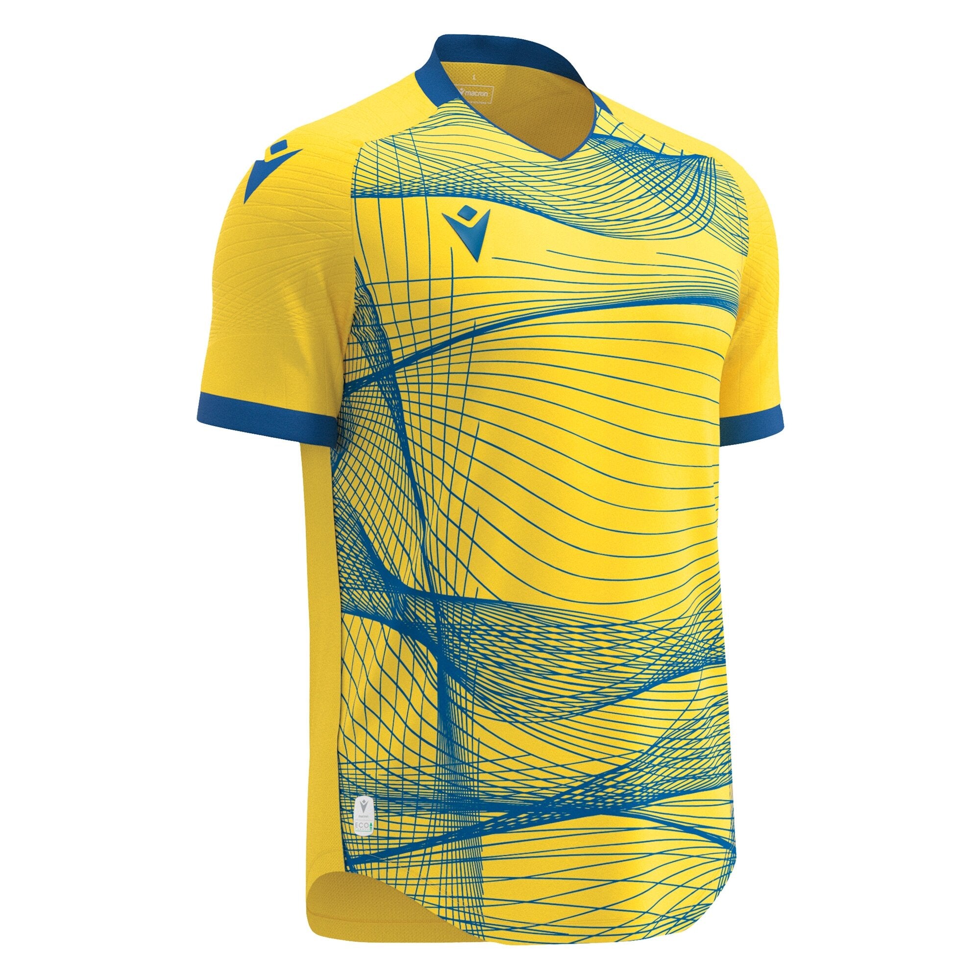 WYVERN SHIRT YELLOW/ROYAL BLUE
