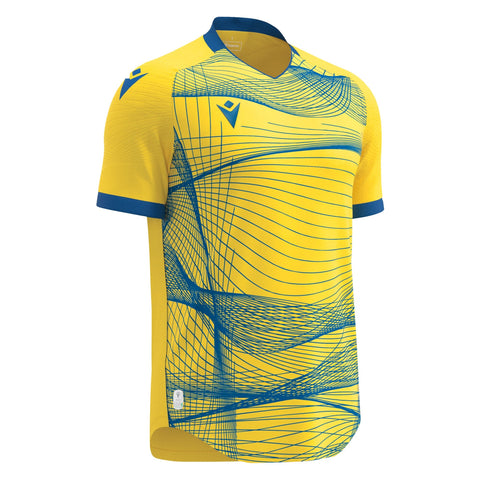WYVERN SHIRT YELLOW/ROYAL BLUE