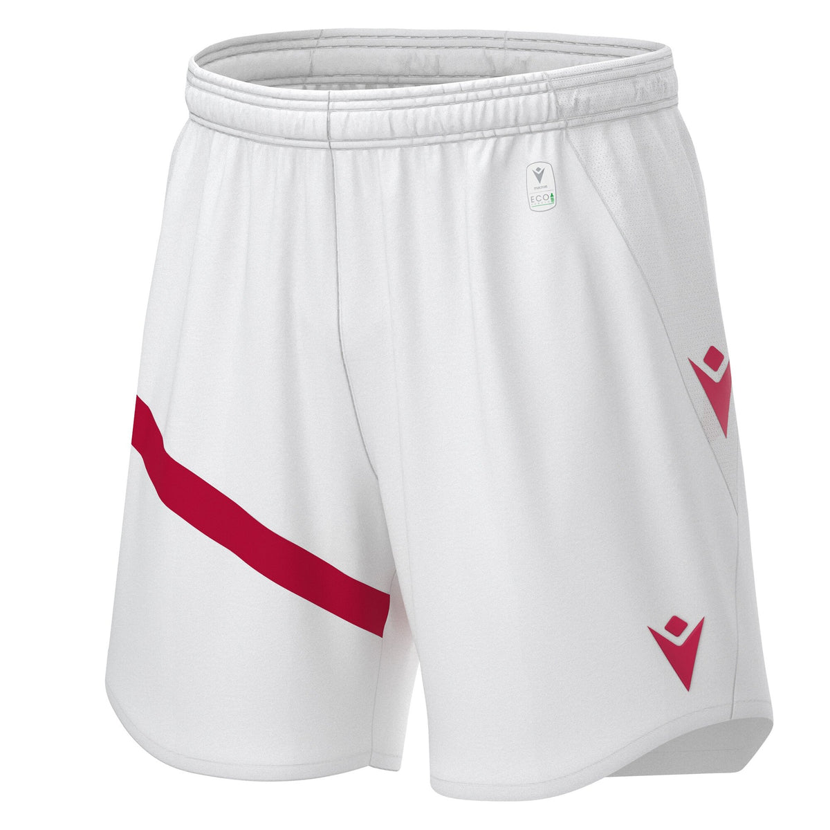 SHEN SHORTS WHITE/RED