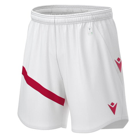 SHEN SHORTS WHITE/RED