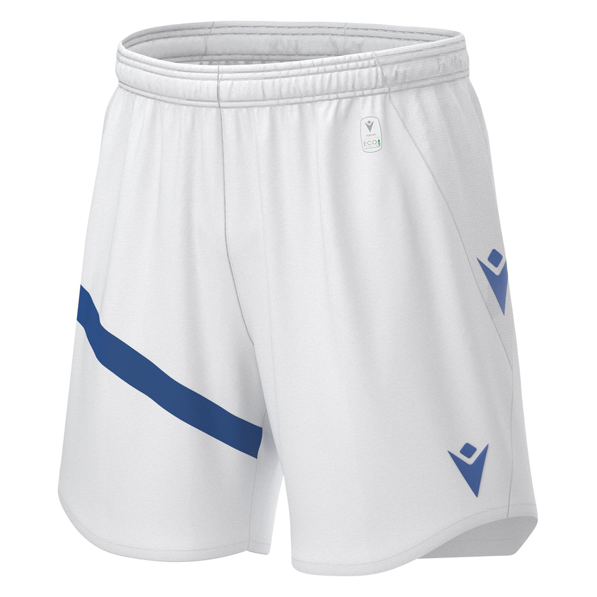 SHEN SHORTS WHITE/ROYAL BLUE