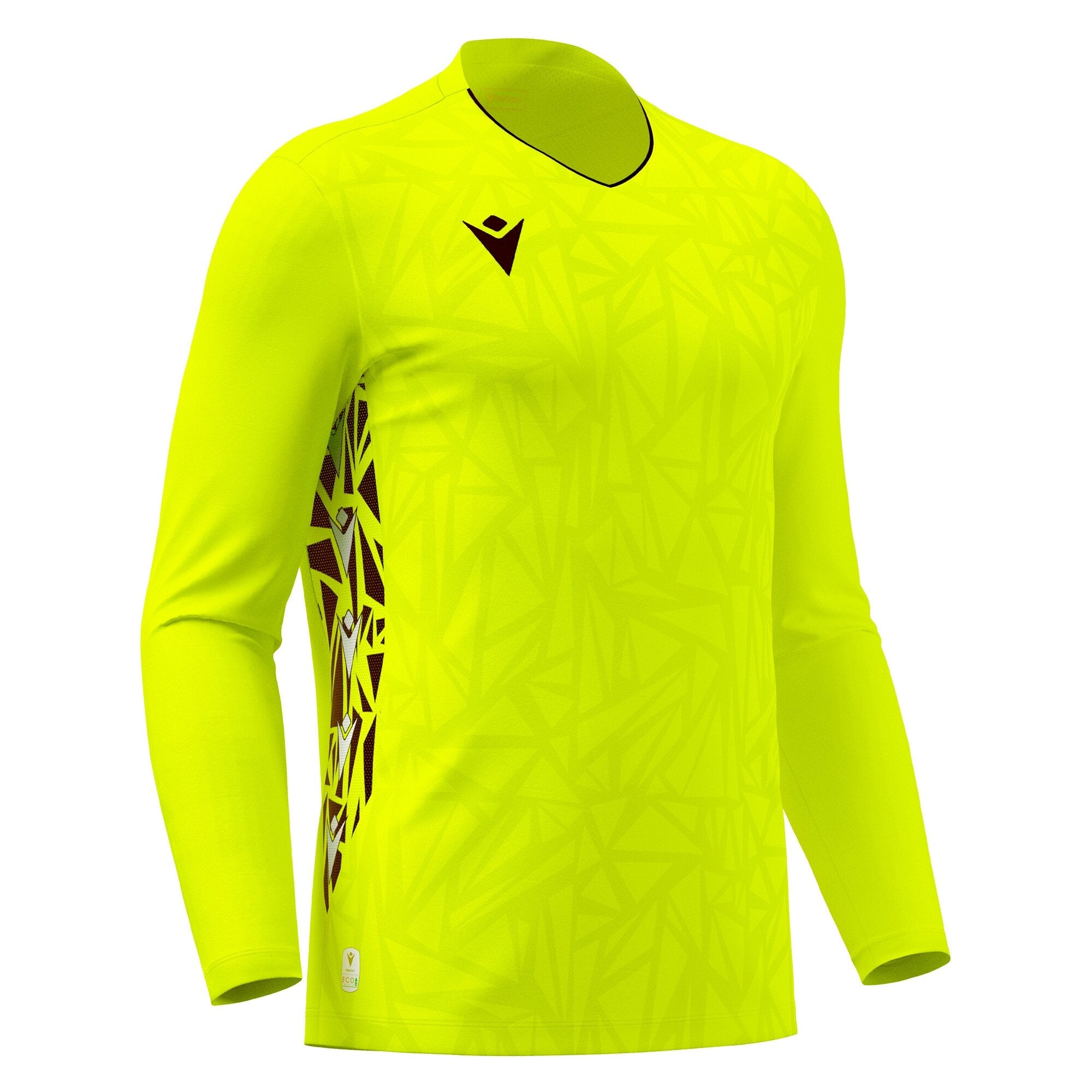 CORVUS GK SHIRT NEON YELLOW/BLACK
