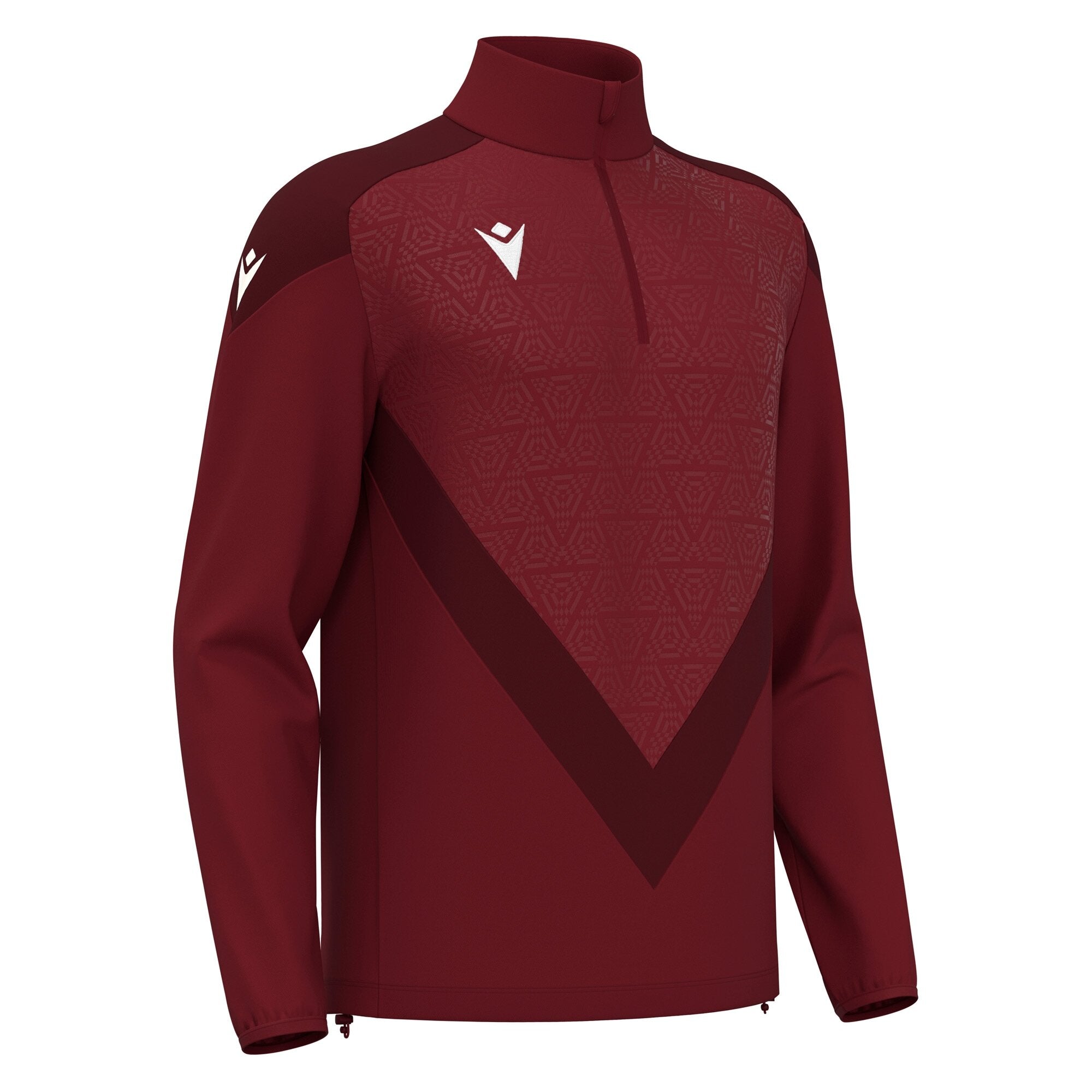 ANDUIN 1/4 ZIP TOP CARDINAL