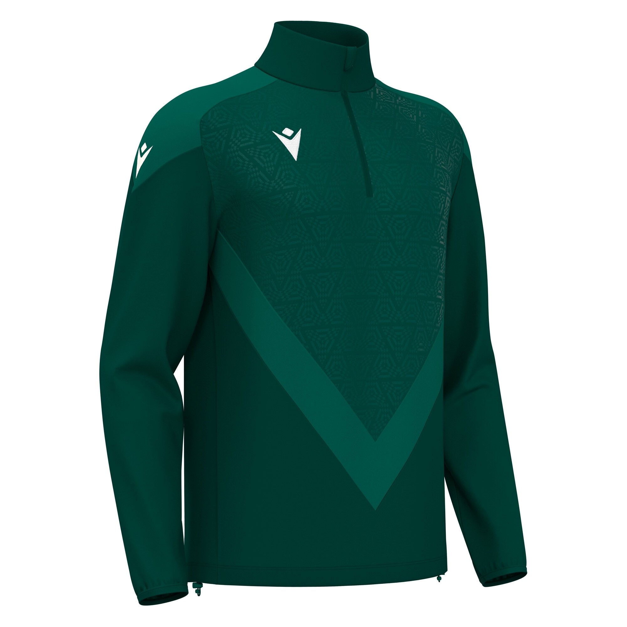 ANDUIN 1/4 ZIP TOP BOTTLE GREEN