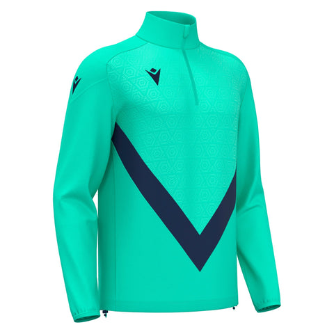 ANDUIN 1/4 ZIP TOP TURQUOISE