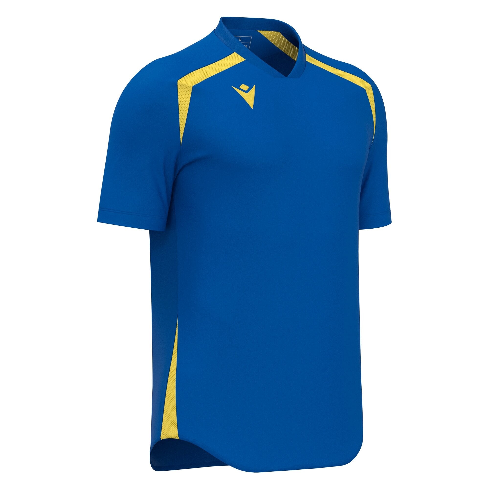 WYRM SHIRT SS ROYAL BLUE/YELLOW