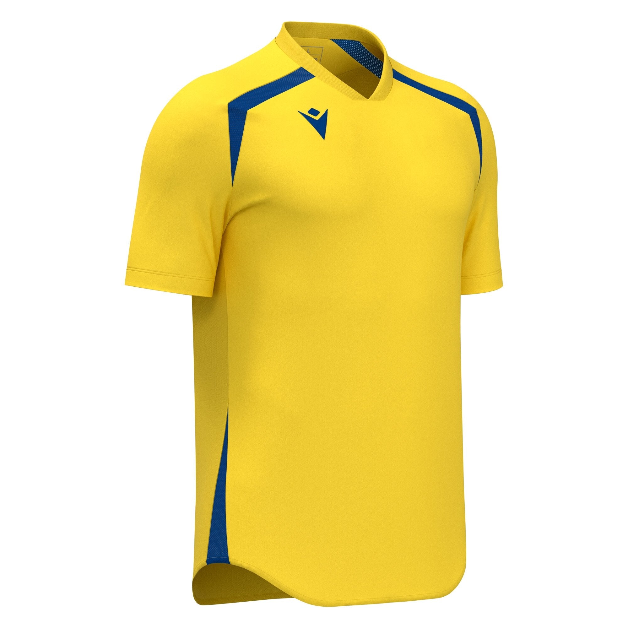 WYRM SHIRT SS YELLOW/ROYAL BLUE