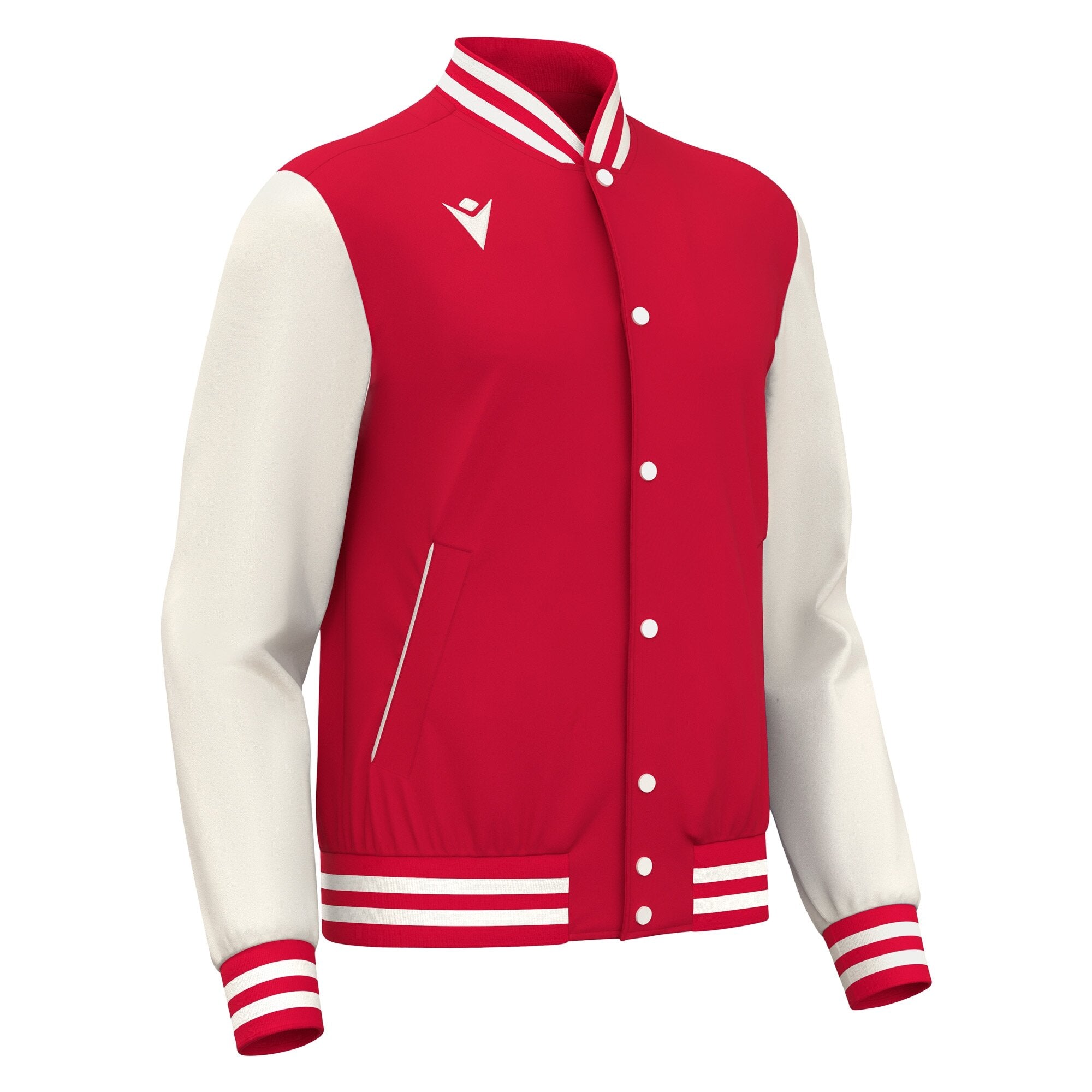 FIDDLE VARSITY JACKET RED