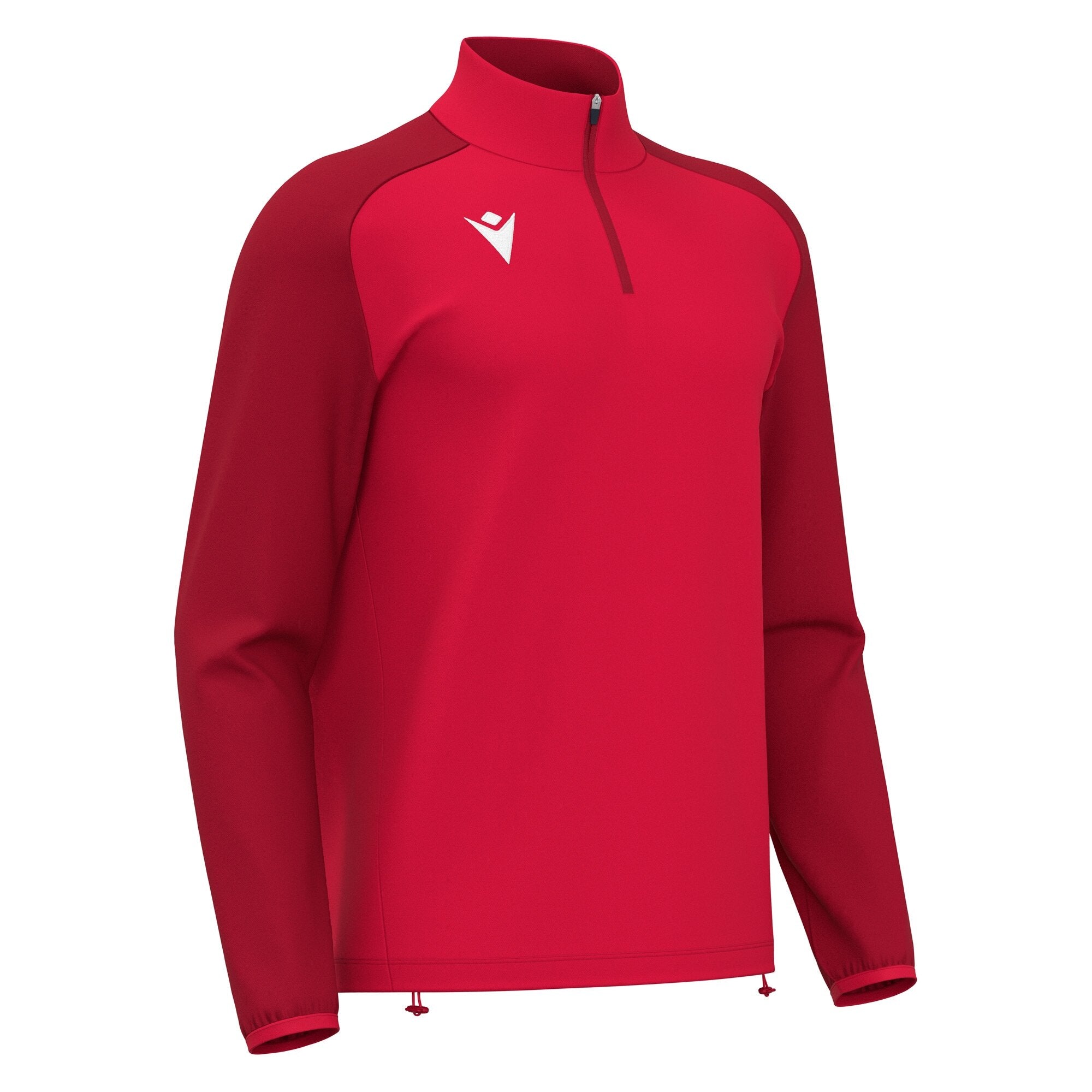 ISEN 1/4 ZIP TOP RED/DRED XXS