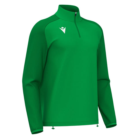 ISEN 1/4 ZIP TOP GRN/DGRN XL