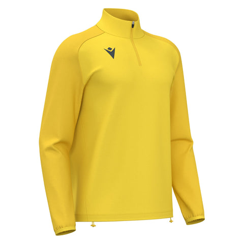 ISEN 1/4 ZIP TOP YEL/DARKYEL S