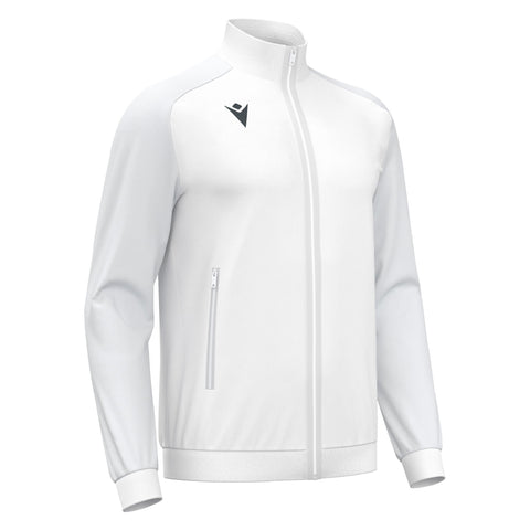 ANUBIS FULL ZIP TOP WHITE