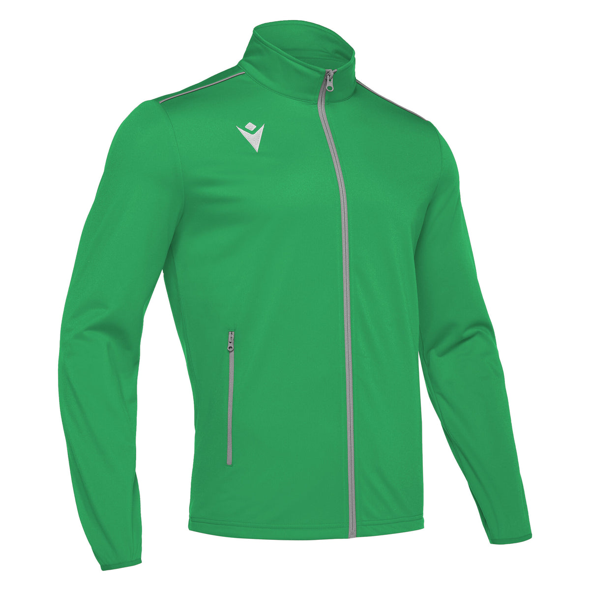 NEMESIS FULL ZIP TOP GREEN