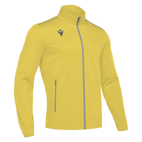 NEMESIS FULL ZIP TOP YELLOW