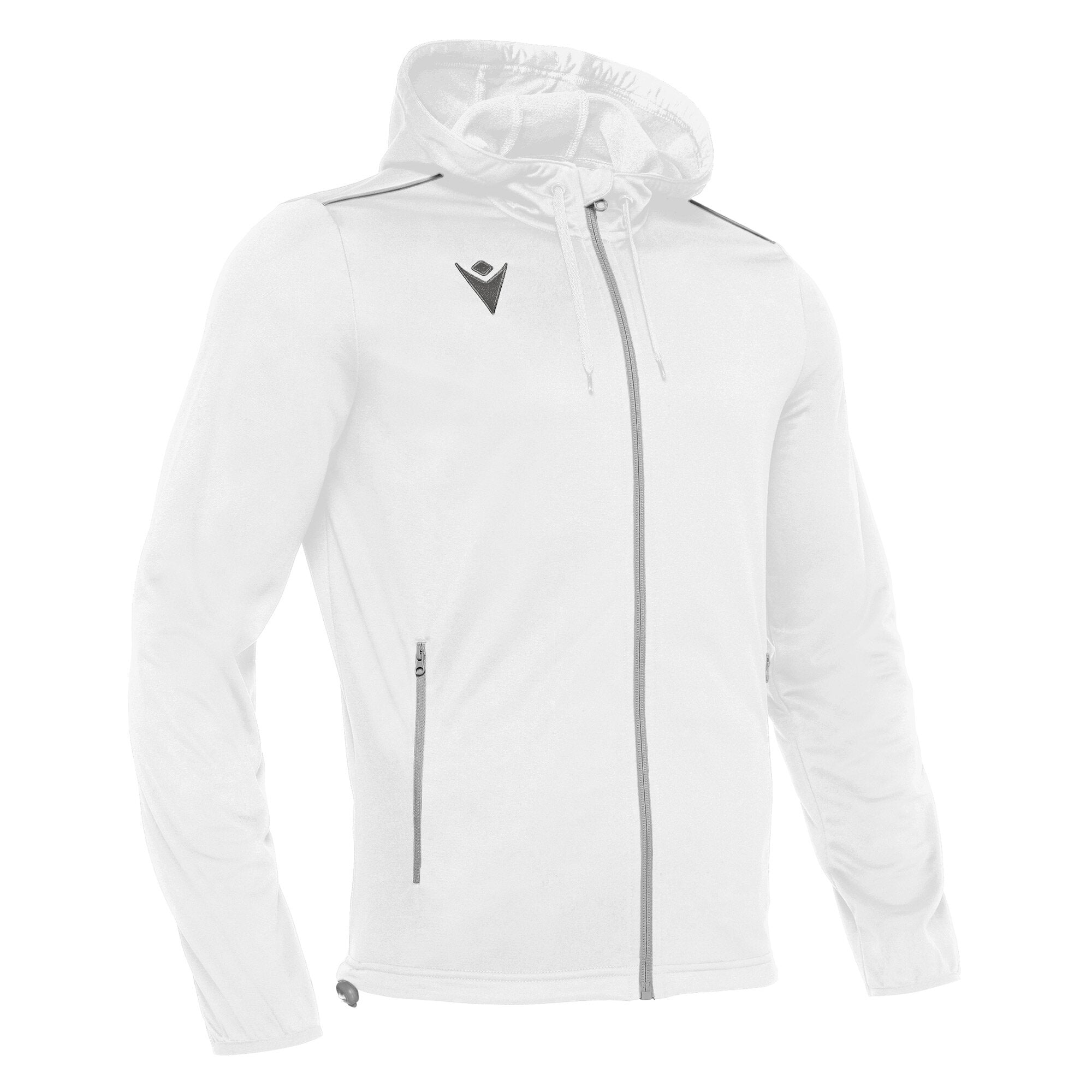 FREYR FULL ZIP HOODY WHITE