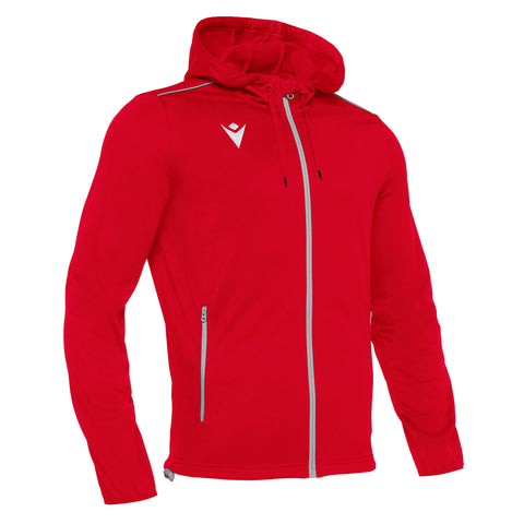 FREYR FULL ZIP HOODY RED