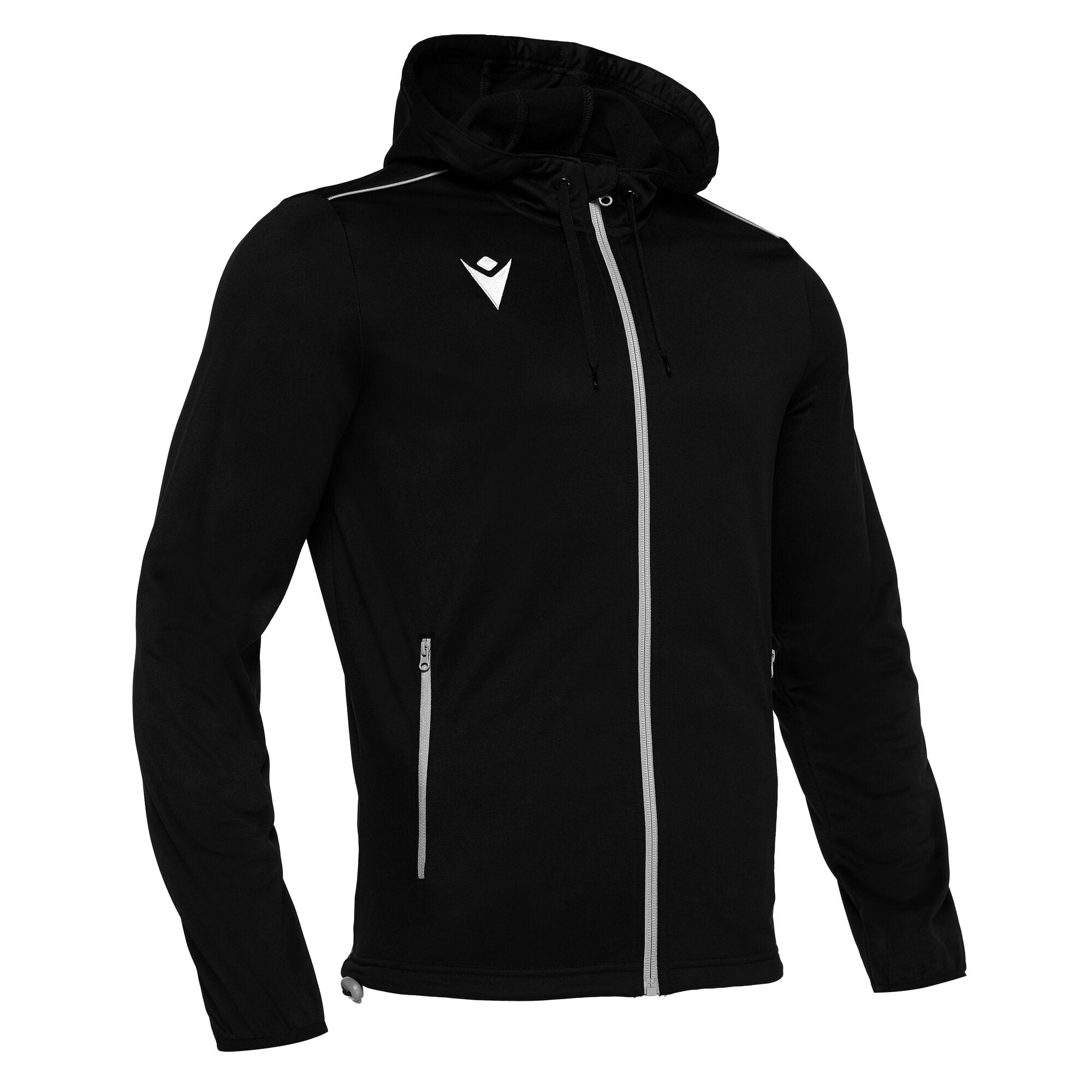 FREYR FULL ZIP HOODY BLACK