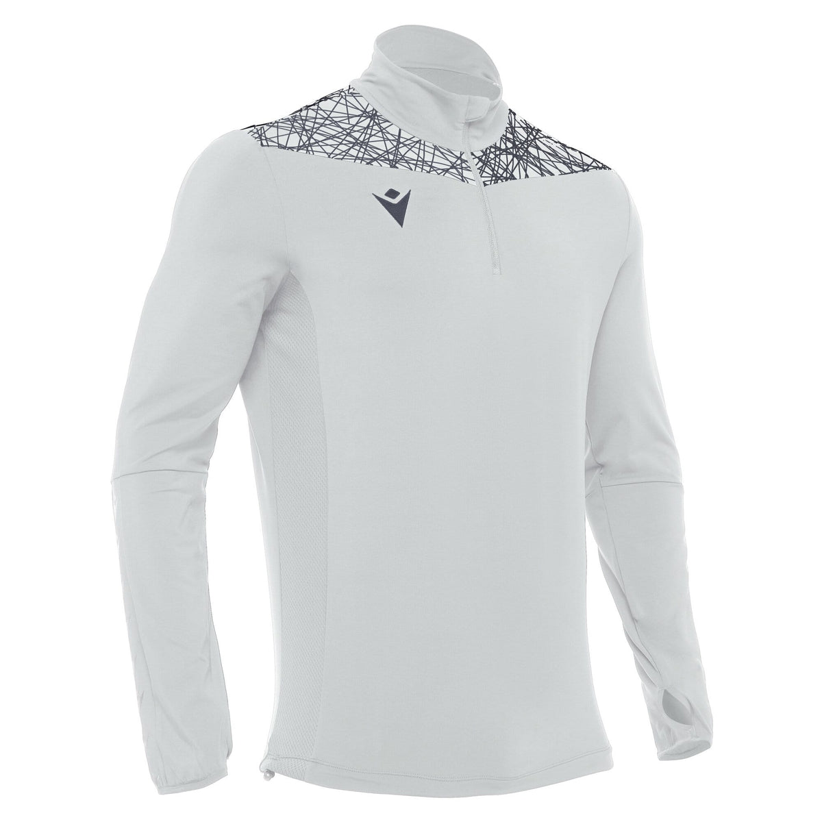 TIBER 1/4 ZIP - SILVER