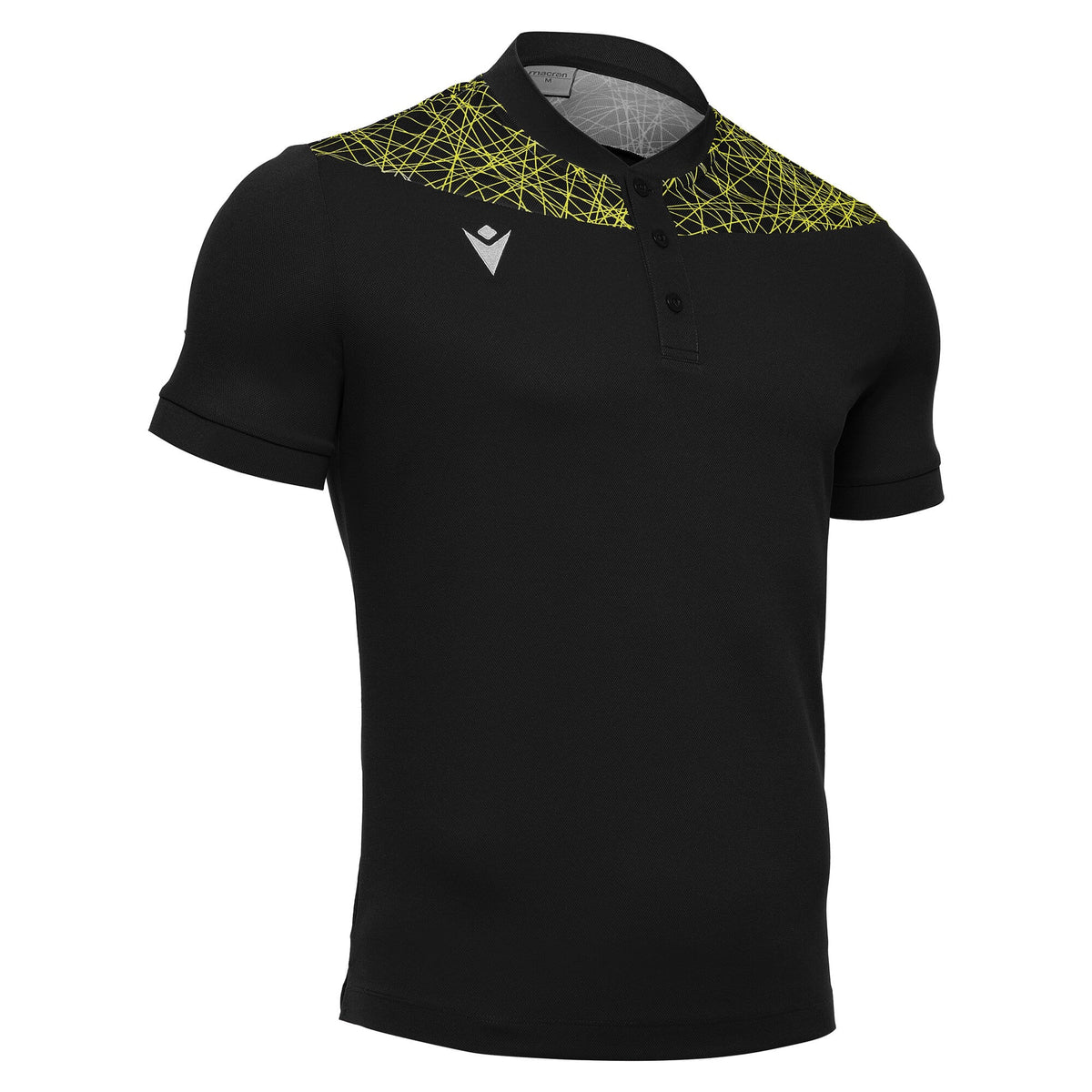 CHENDA POLO - BLACK/YELLOW
